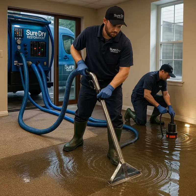 Water Extraction and Removal process in Warrensburg, NY